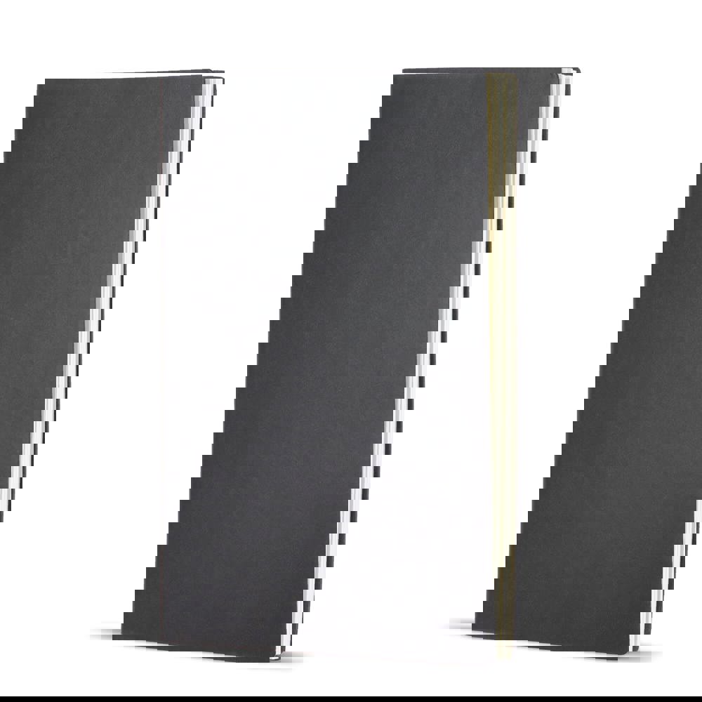 Notizbuch Yuzu Softcover Thermo A5 - schwarz / schwarz