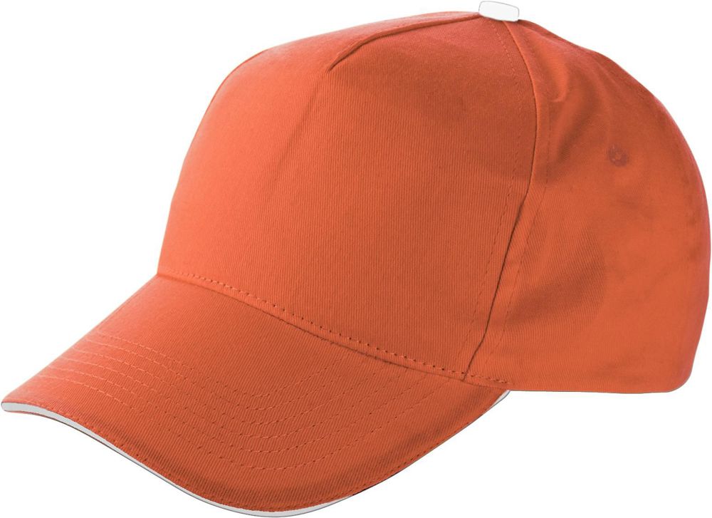 Baseball-Cap aus Baumwolle Beau - Orange