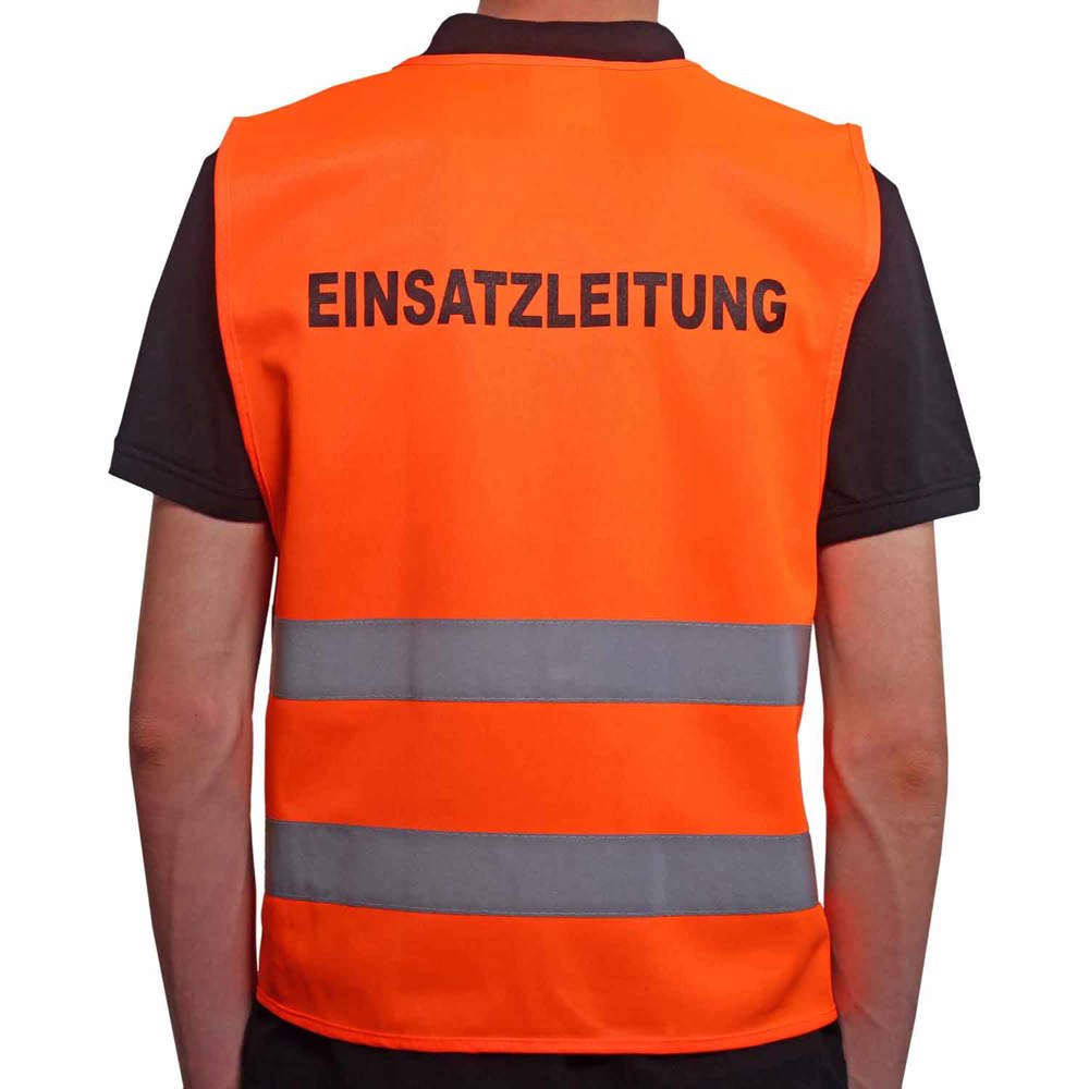 Qualitäts KFZ-Warnweste PREMIUM Einsatzleitung