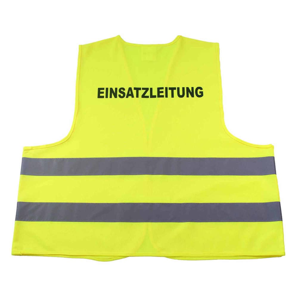 Qualitäts KFZ-Warnweste PREMIUM Einsatzleitung