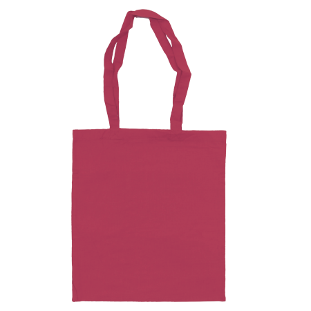Baumwolltasche farbig, 140 g/m2 - rosa