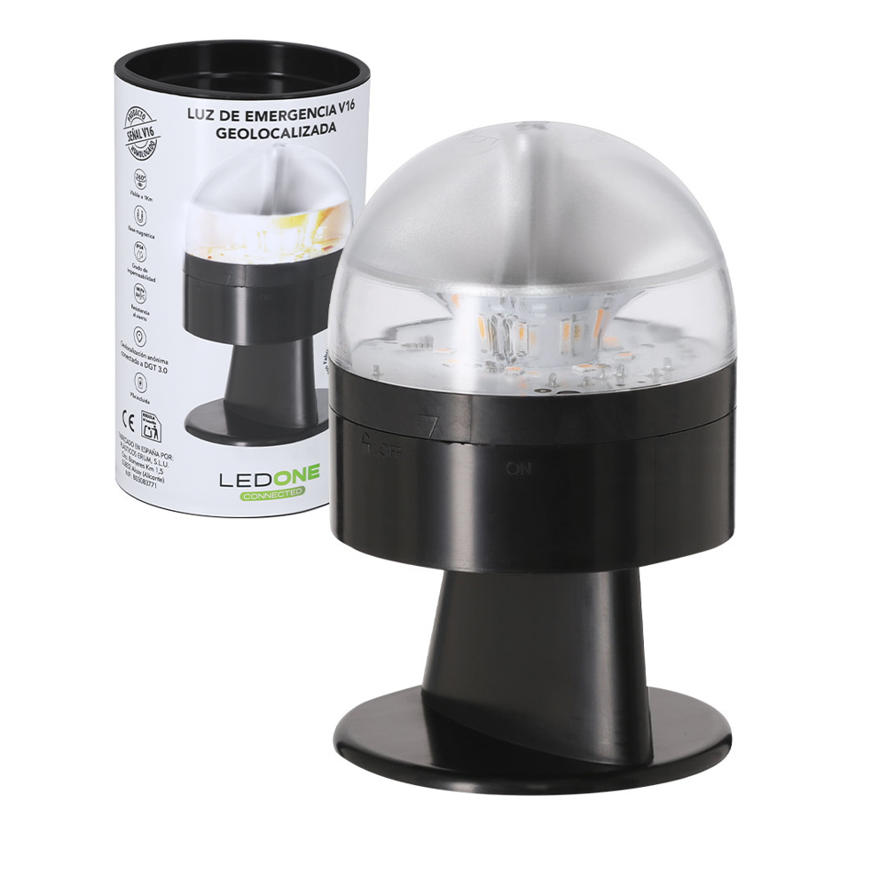 Geolokalisiert Notlicht V16 Busby