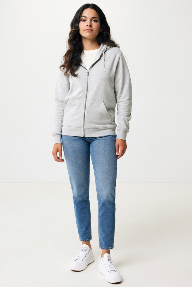 IQONIQ Abisko Zip-Kapuzenpullover aus recycelter Baumwolle