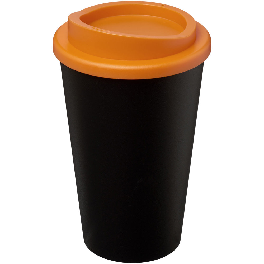 Americano® 350 ml Isolierbecher - orange, schwarz