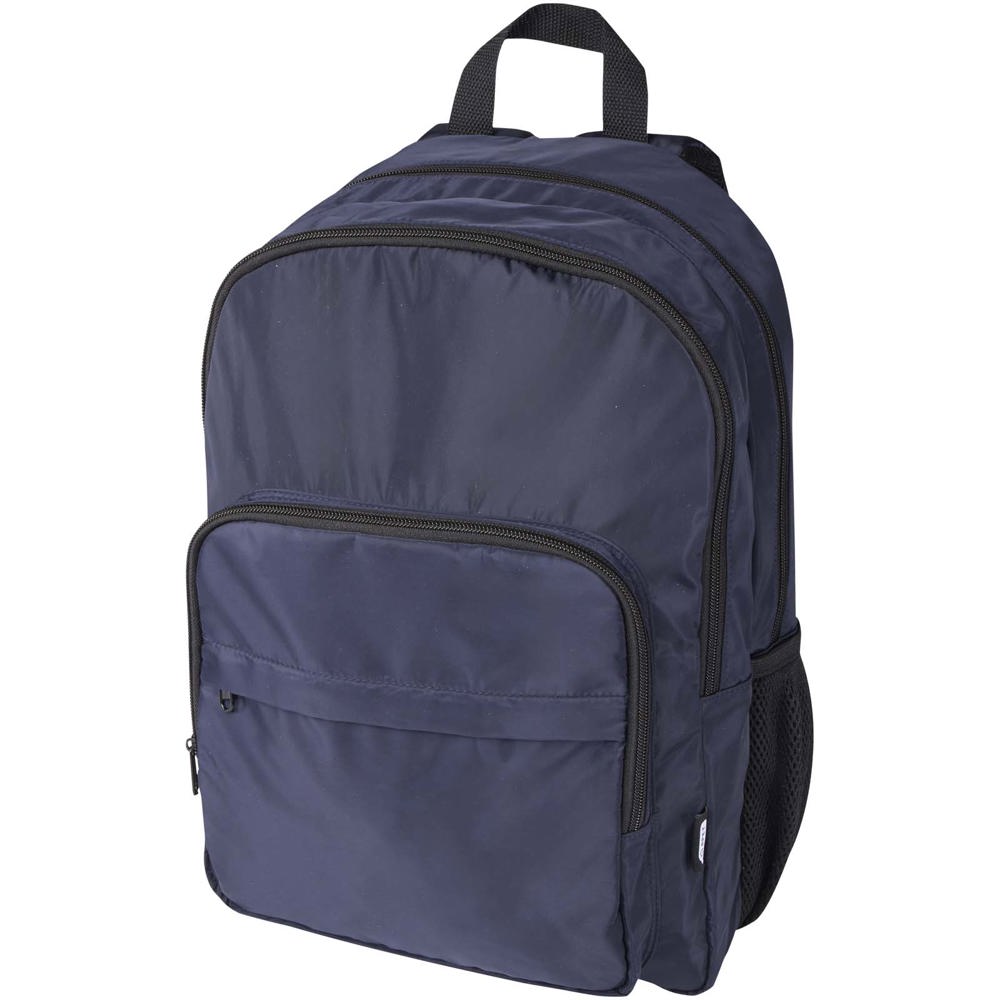 Trend Plus 15" Laptop-Rucksack aus recyceltem GRS-Material 20 L - navy