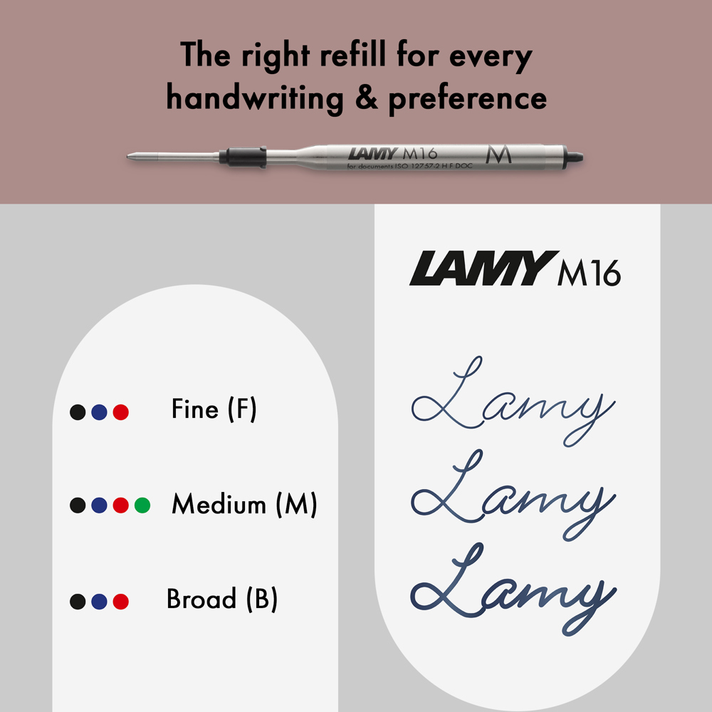 Kugelschreiber LAMY studio royalred