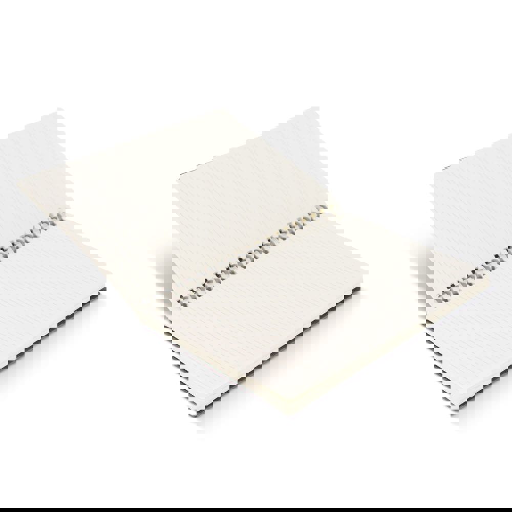 Notizbuch aus recyceltem Leder Midi