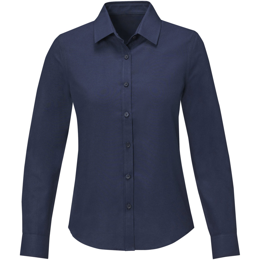 Pollux 130 g/m² Damenbluse mit langen Ärmeln