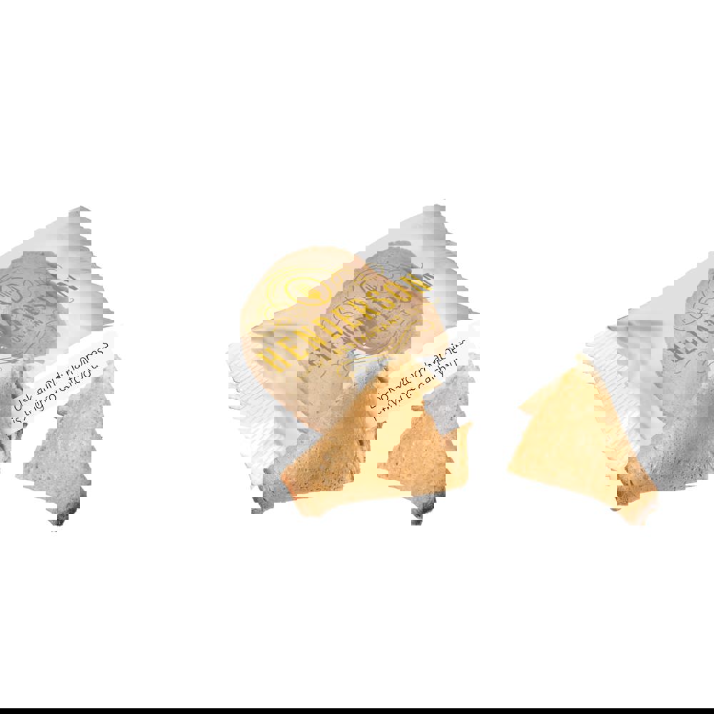 Glückskeks in bedruckter Folie - Transparant