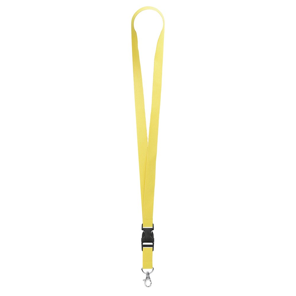 Schlüsselband/Lanyard "Standard" - Pastellgelb (ca. Pantone PYC)