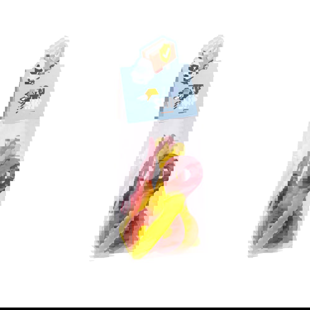 Blockbeutel mit Headerkarte in Ihrer eigenen Form und 100 Gramm Süßigkeiten